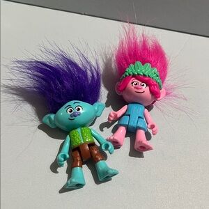 Dreamworks Trolls Movie Troll Dolls Mini Figures